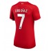 Liverpool Luis Diaz #7 Hjemmedrakt Dame 2023-24 Korte ermer